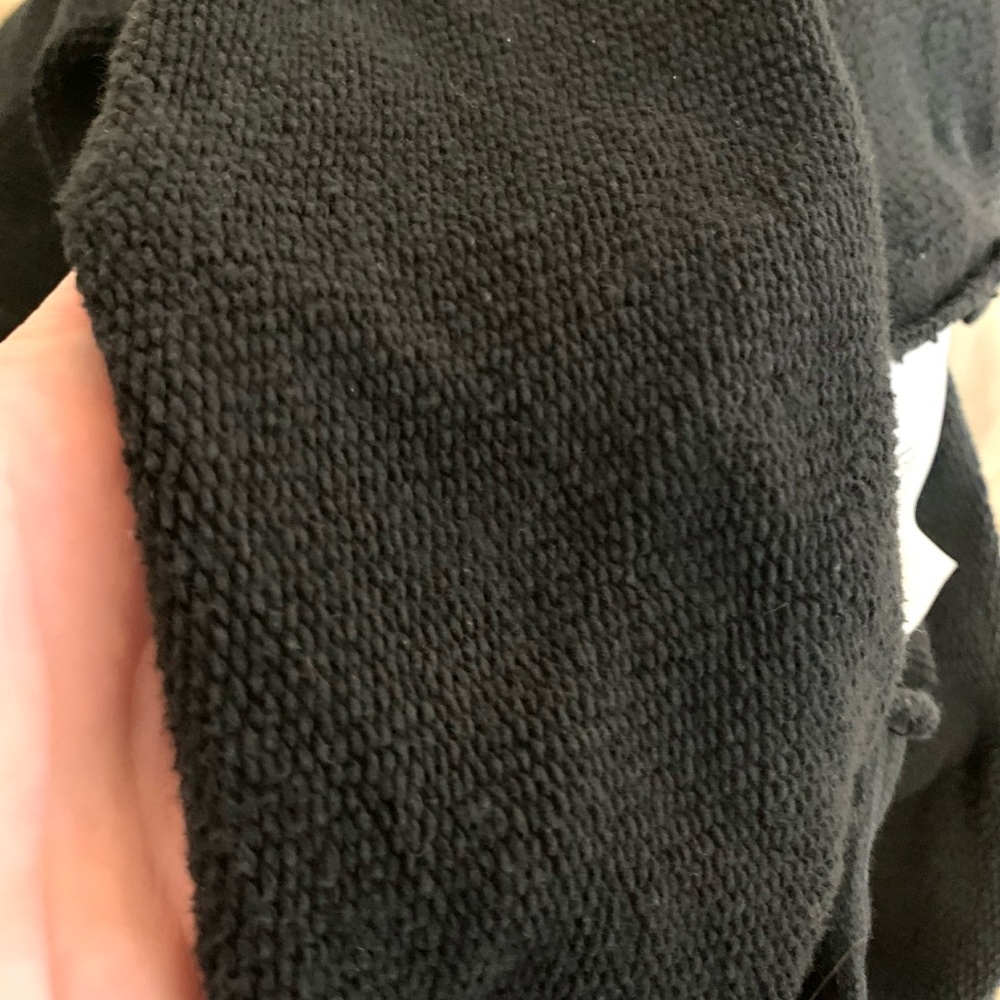 Nike Black Yoga Hood Sweater Sweatshirt - Picture 6 of 9